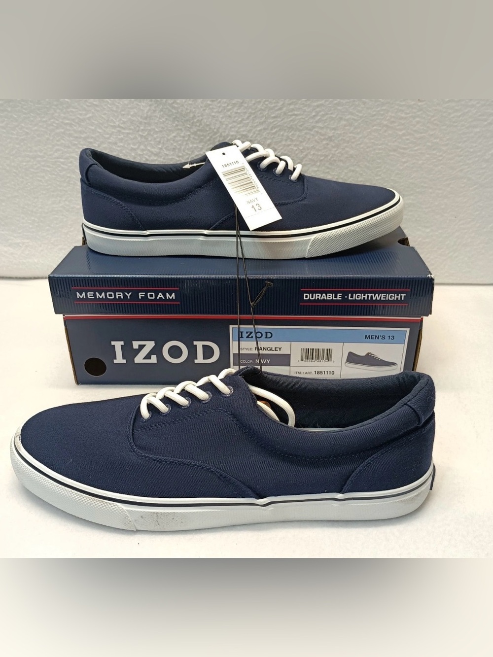 IZOD Men’s Rangley Sneakers - Size 13